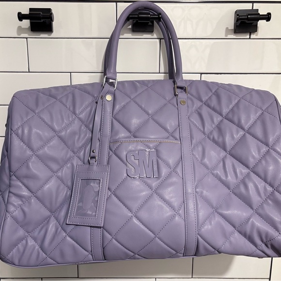 Steve Madden Handbags - Steve Madden Quilted Lavender Tote